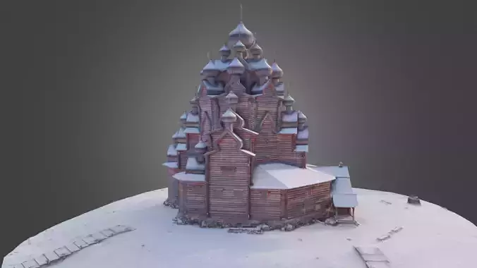 Wooden Russian Orthodox Church