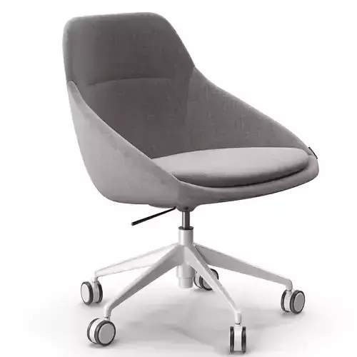 3d model of the Offecct Ezy Low chair