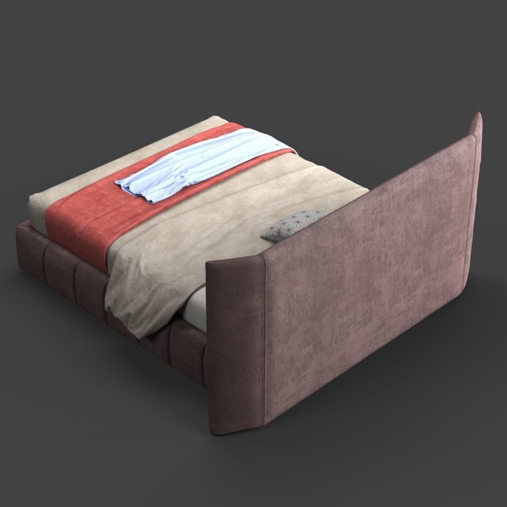 Bed Felis Foster 3D model_3