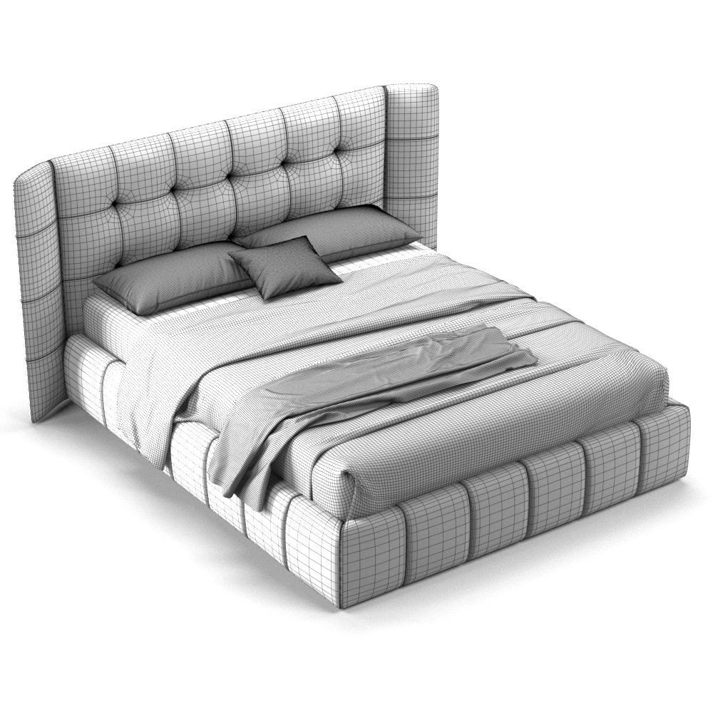 Bed Felis Foster 3D model_5