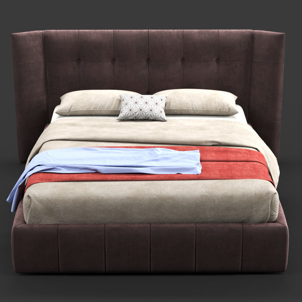 Bed Felis Foster 3D model_4
