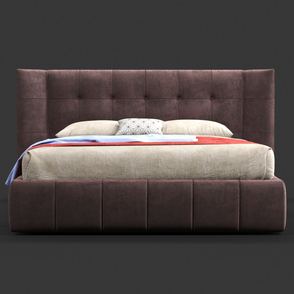 Bed Felis Foster 3D model_2