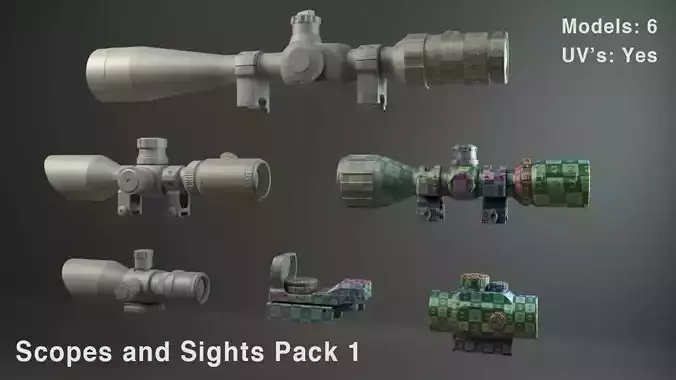 Scopes and Sights Pack 1