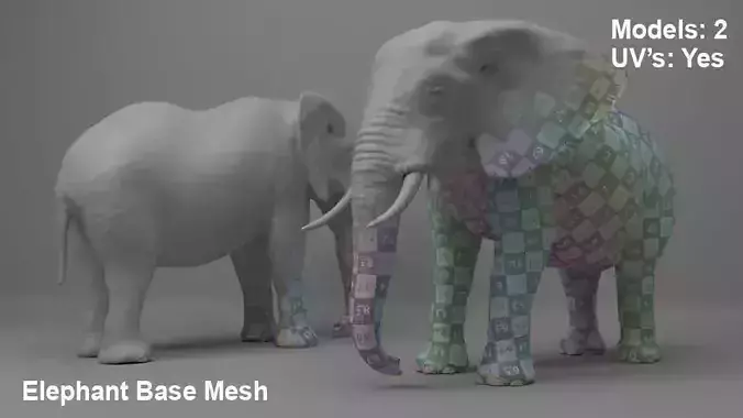 Elephant Base Mesh