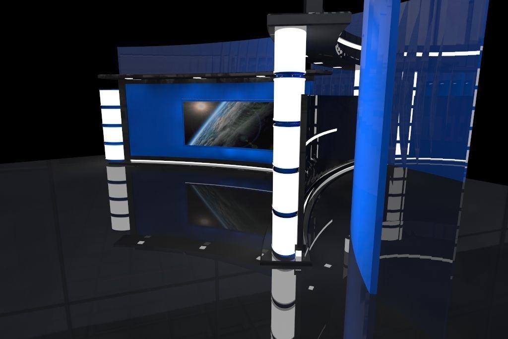 On Air Virtual Studio 3D model_5