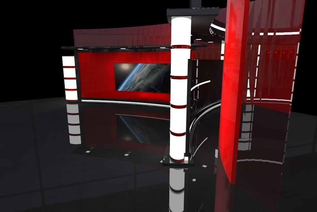 On Air Virtual Studio 3D model_4