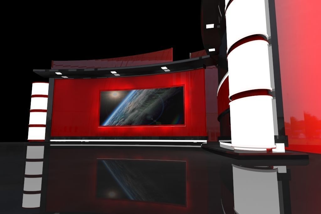 On Air Virtual Studio 3D model_2