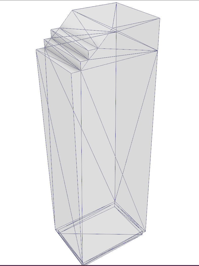 Apartment - PBR Game-Ready skyscraper Low-poly 3D model_9