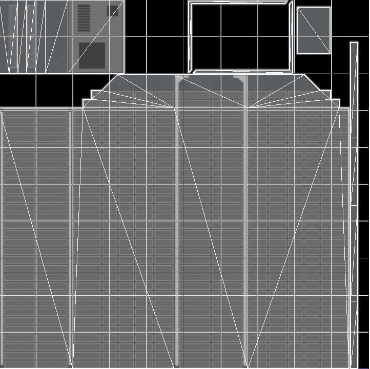 Apartment - PBR Game-Ready skyscraper Low-poly 3D model_1