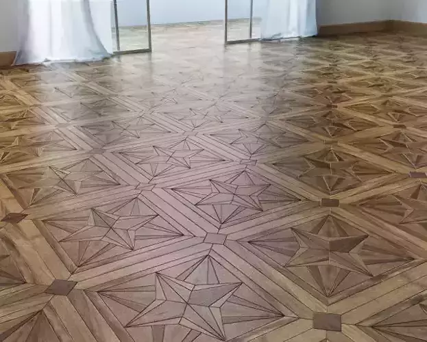 Wooden Floor Tiles 3D model