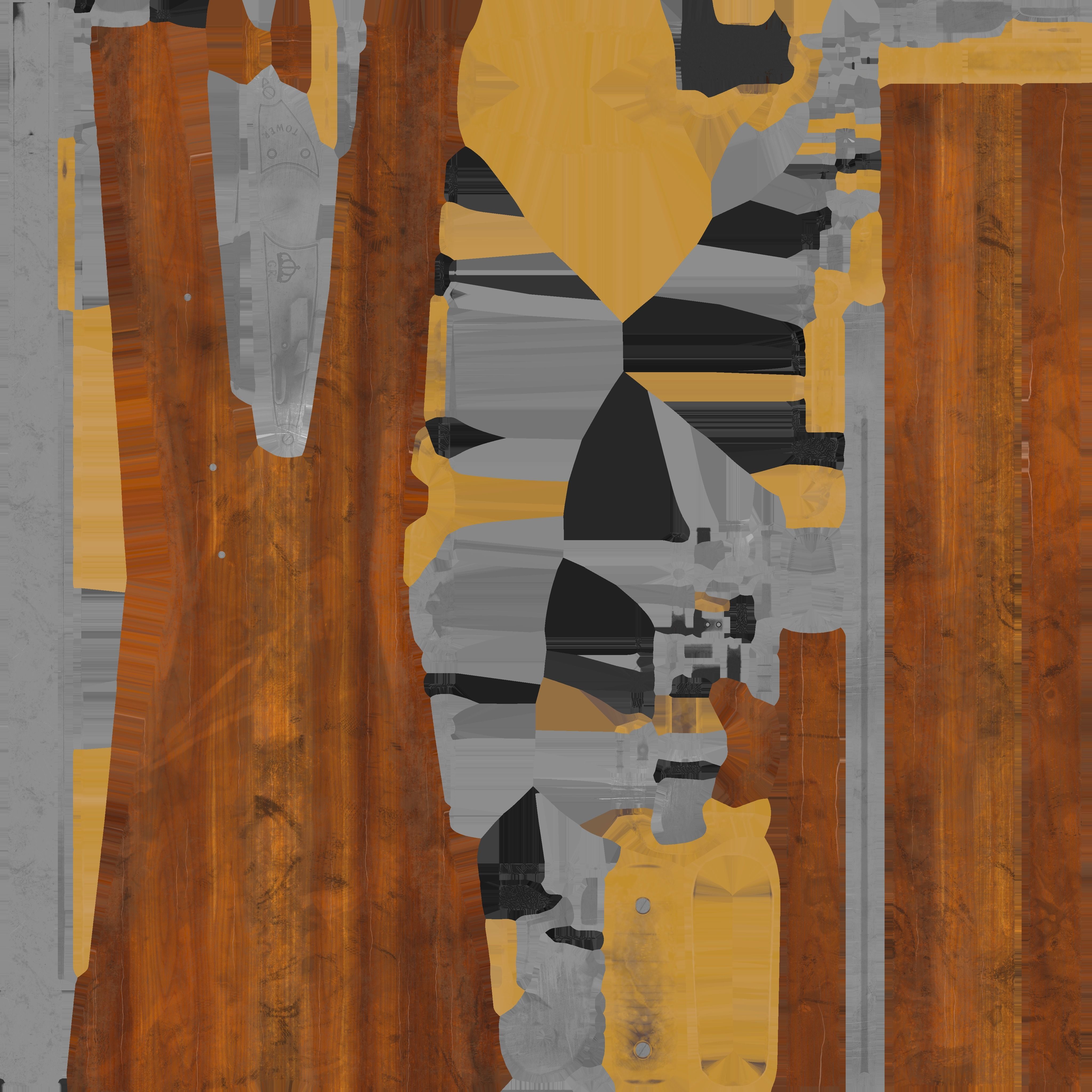 English soldier Low-poly 3D model_25