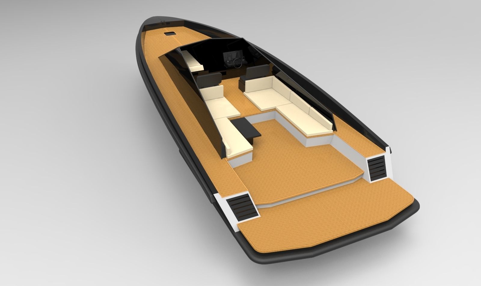 Wally Yahct  3D print model_2