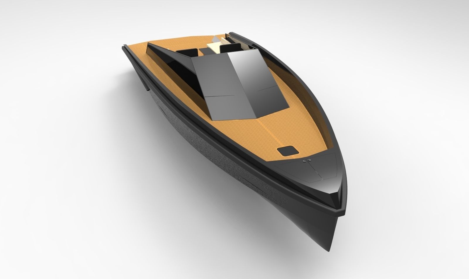 Wally Yahct  3D print model_1