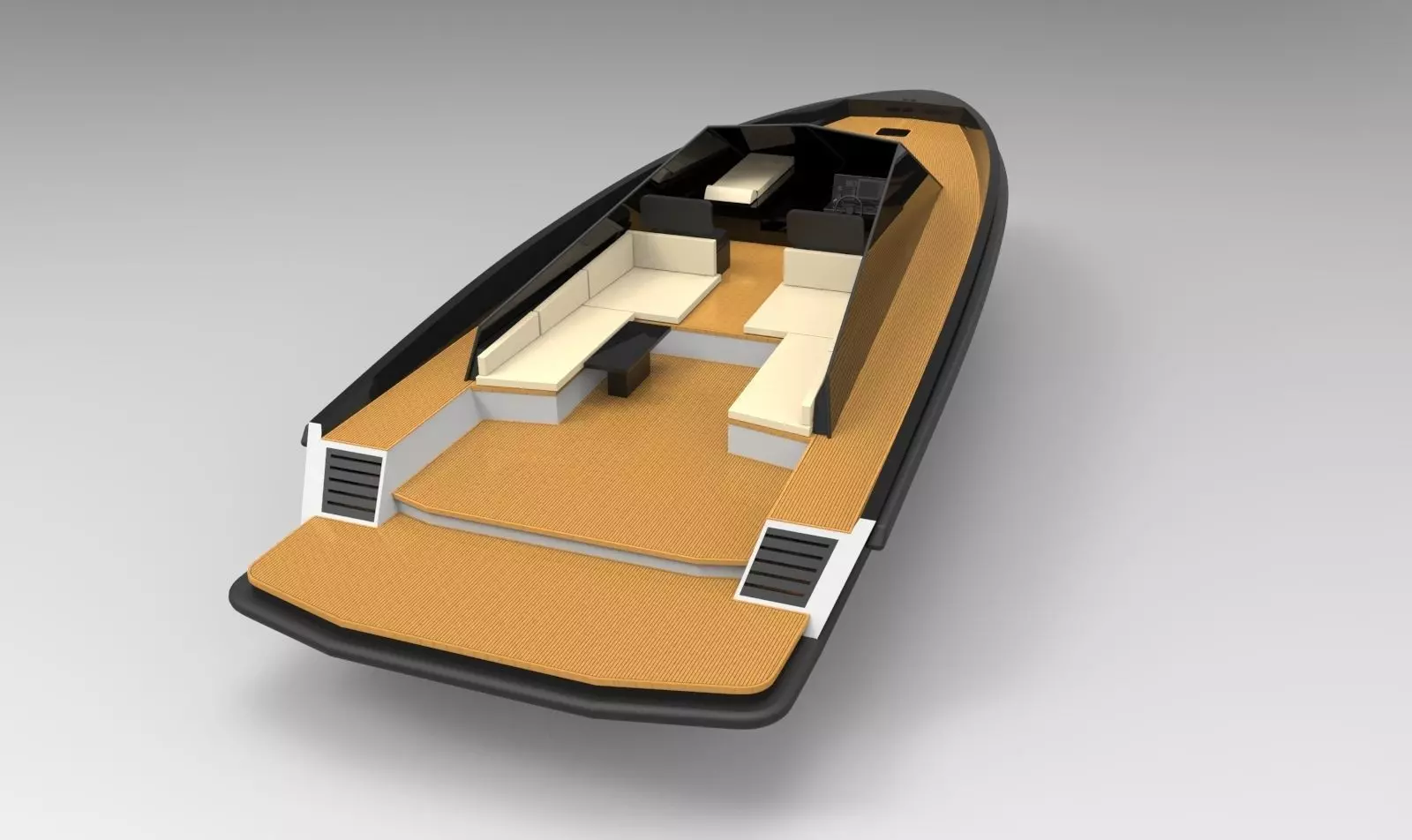 Wally Yahct  3D print model_0