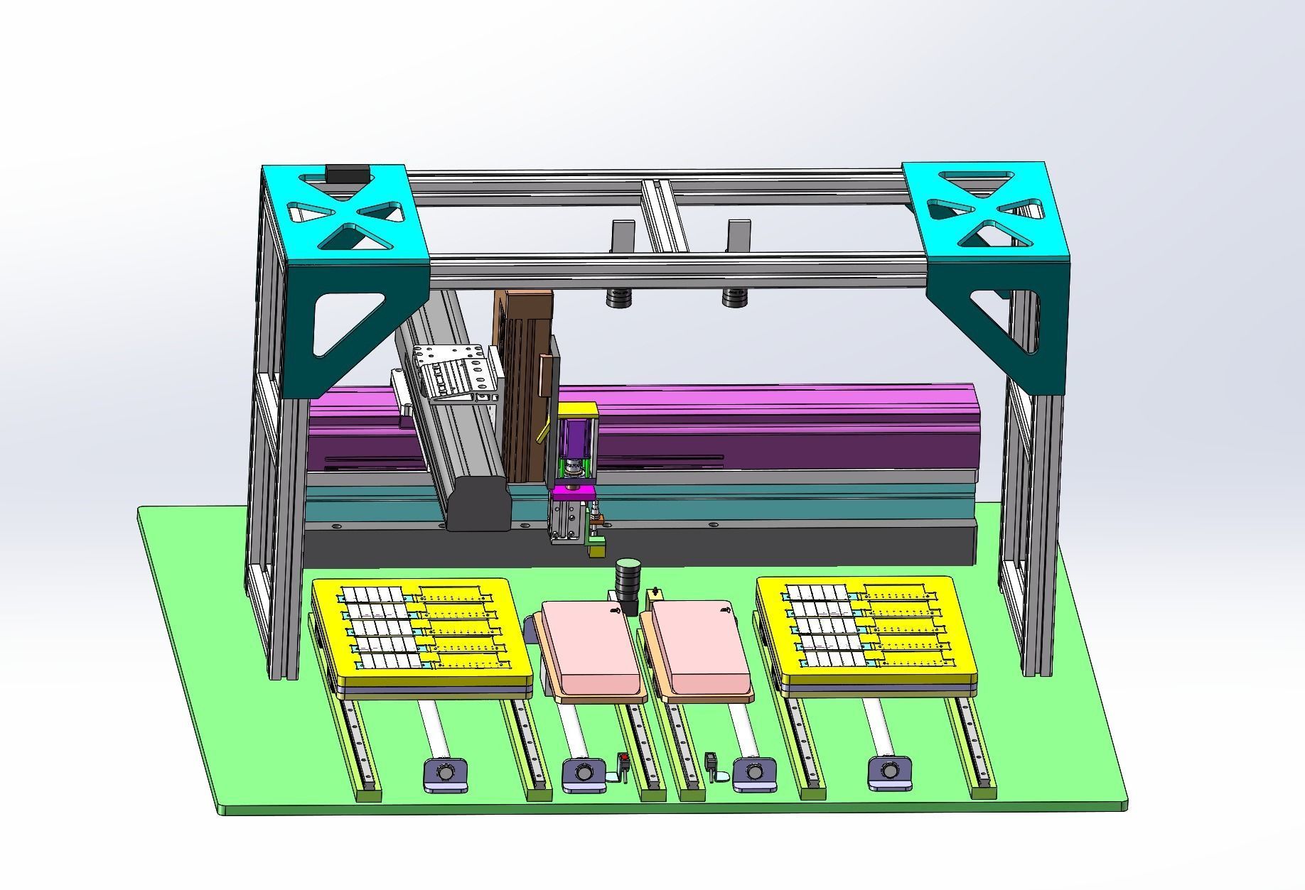 Ccd lamination machine 3D model_8