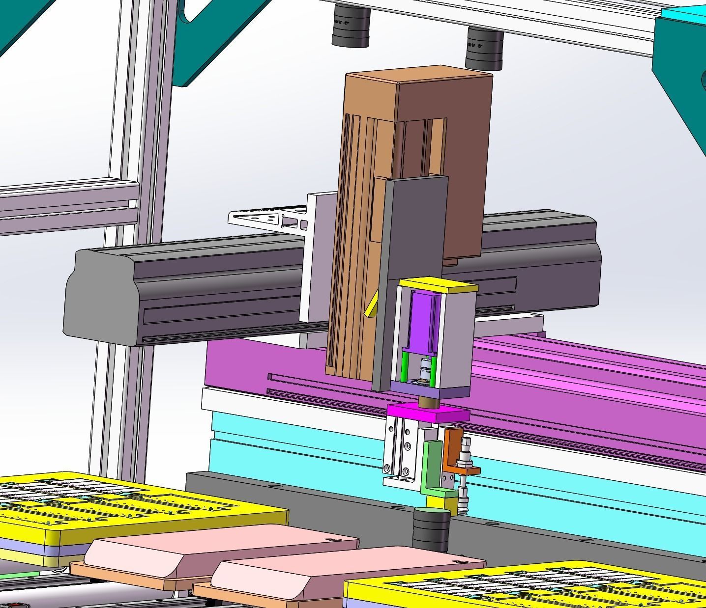 Ccd lamination machine 3D model_4