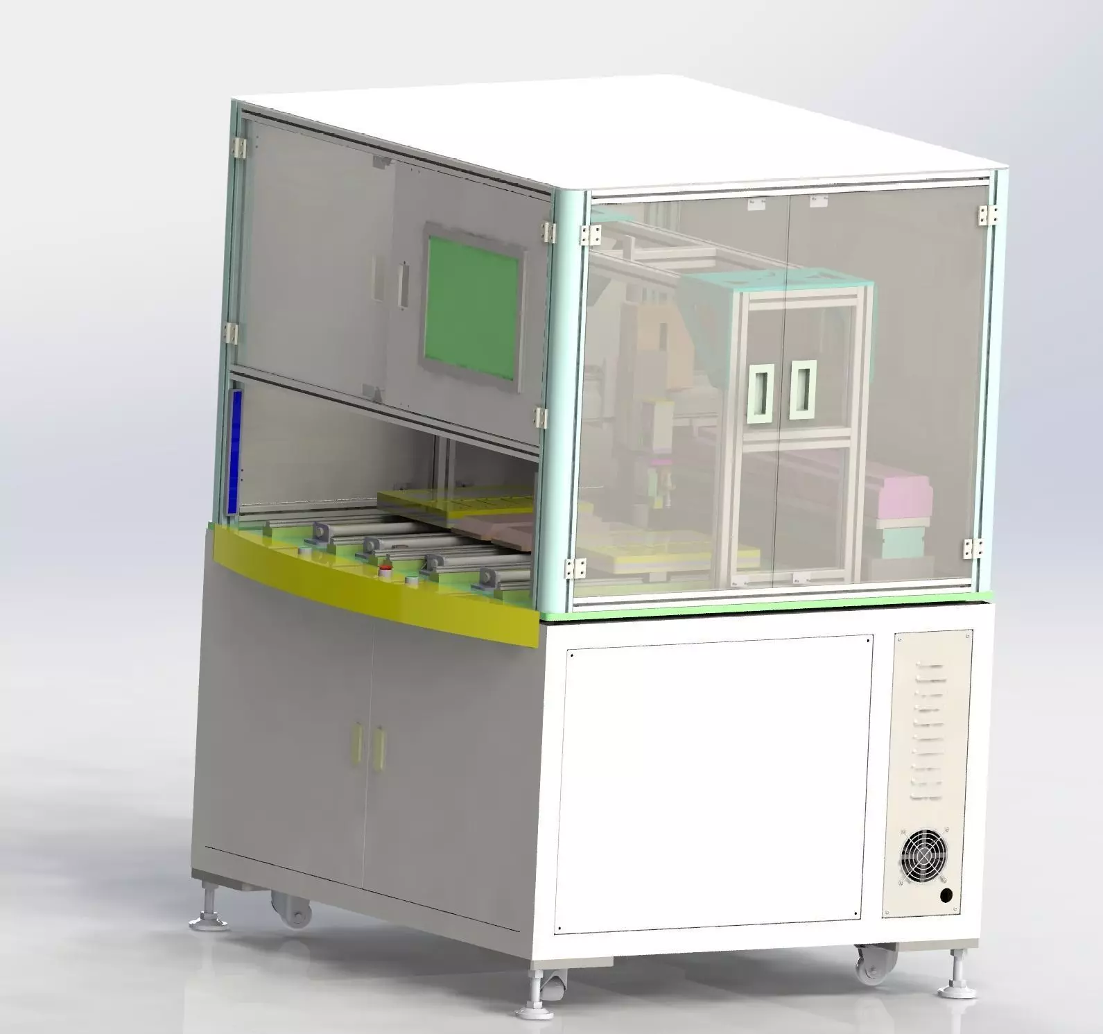 Ccd lamination machine 3D model_0