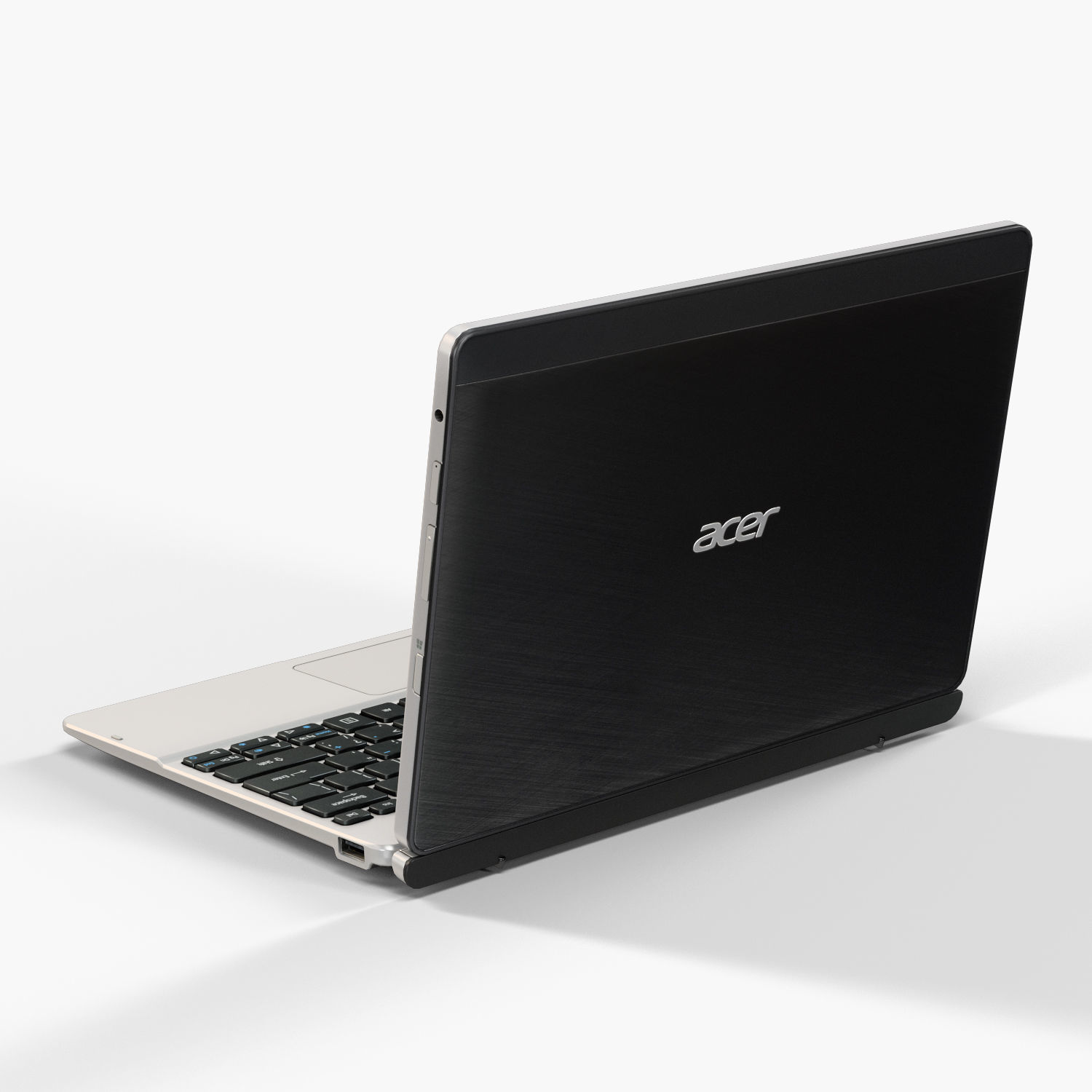 Acer Aspire Switch 10 convertible hybrid laptop Low-poly 3D model_22