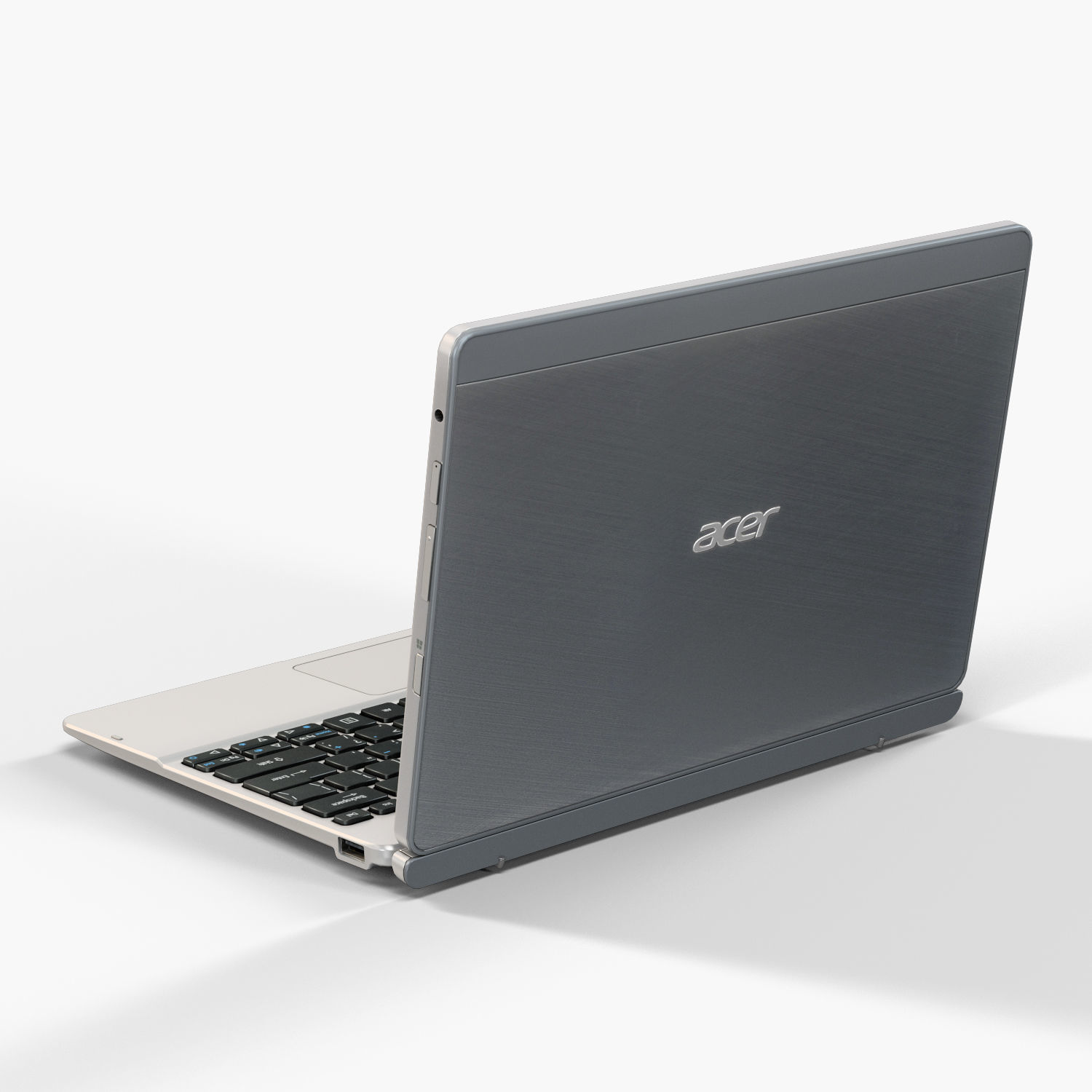 Acer Aspire Switch 10 convertible hybrid laptop Low-poly 3D model_9