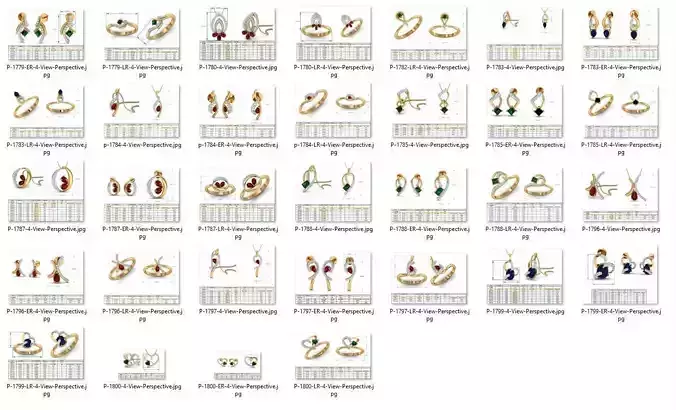 BULK-STL-PENDANT 12 Files