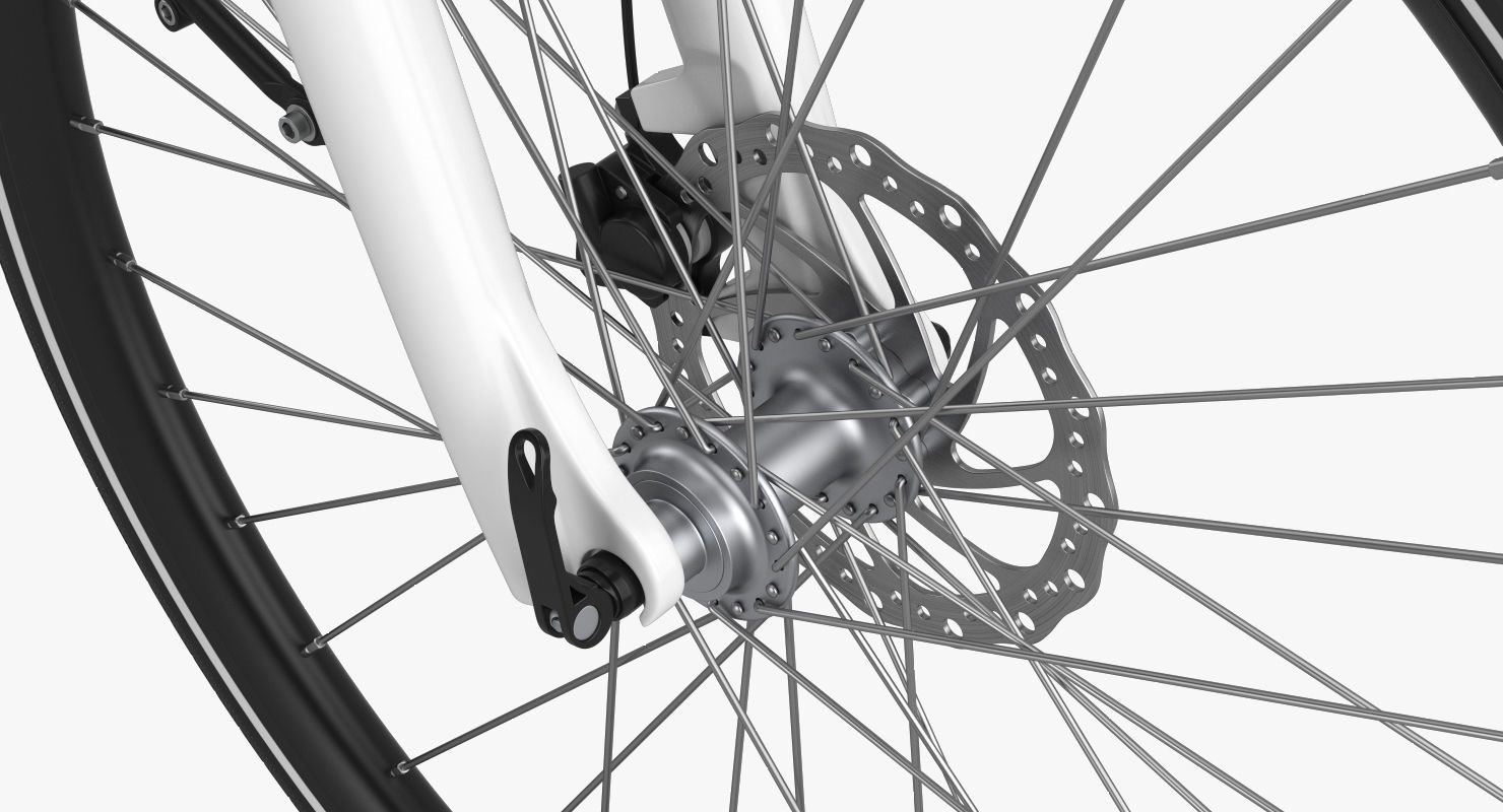 Electric bike 4 3D model_7