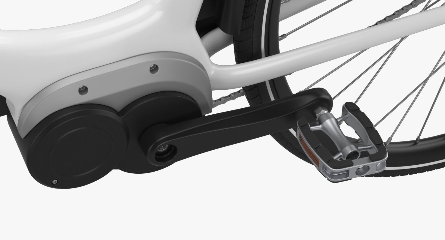 Electric bike 4 3D model_14