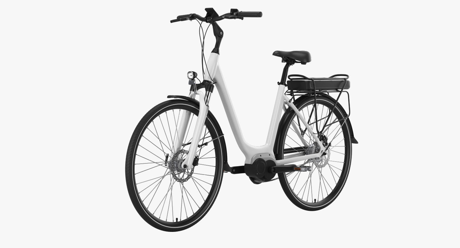 Electric bike 4 3D model_5