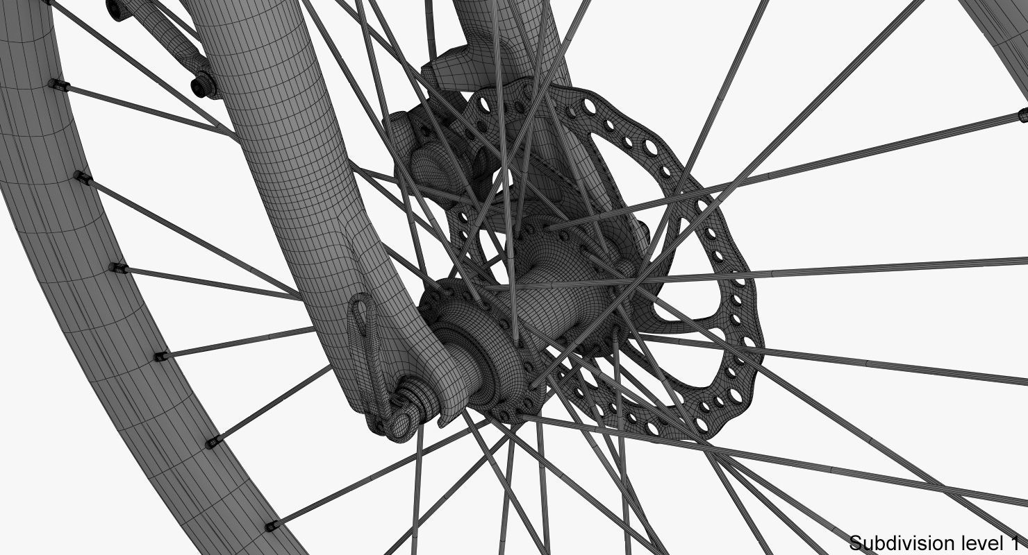 Electric bike 4 3D model_24