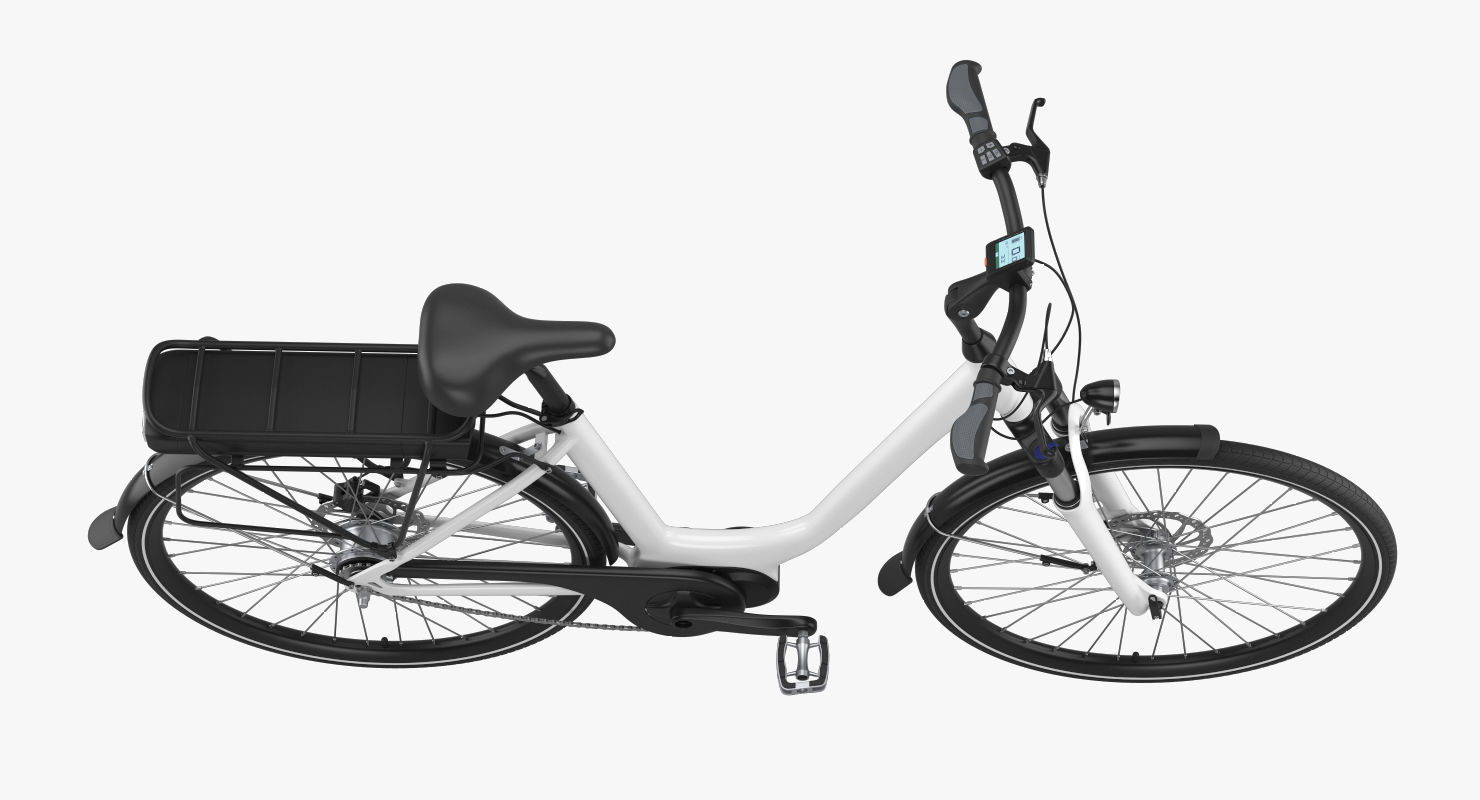 Electric bike 4 3D model_6
