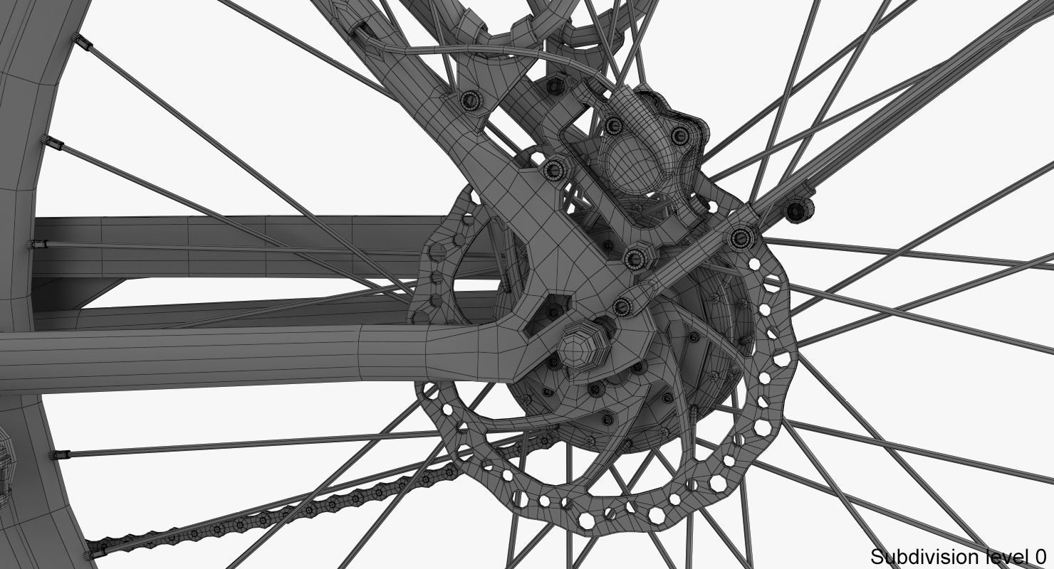 Electric bike 4 3D model_31