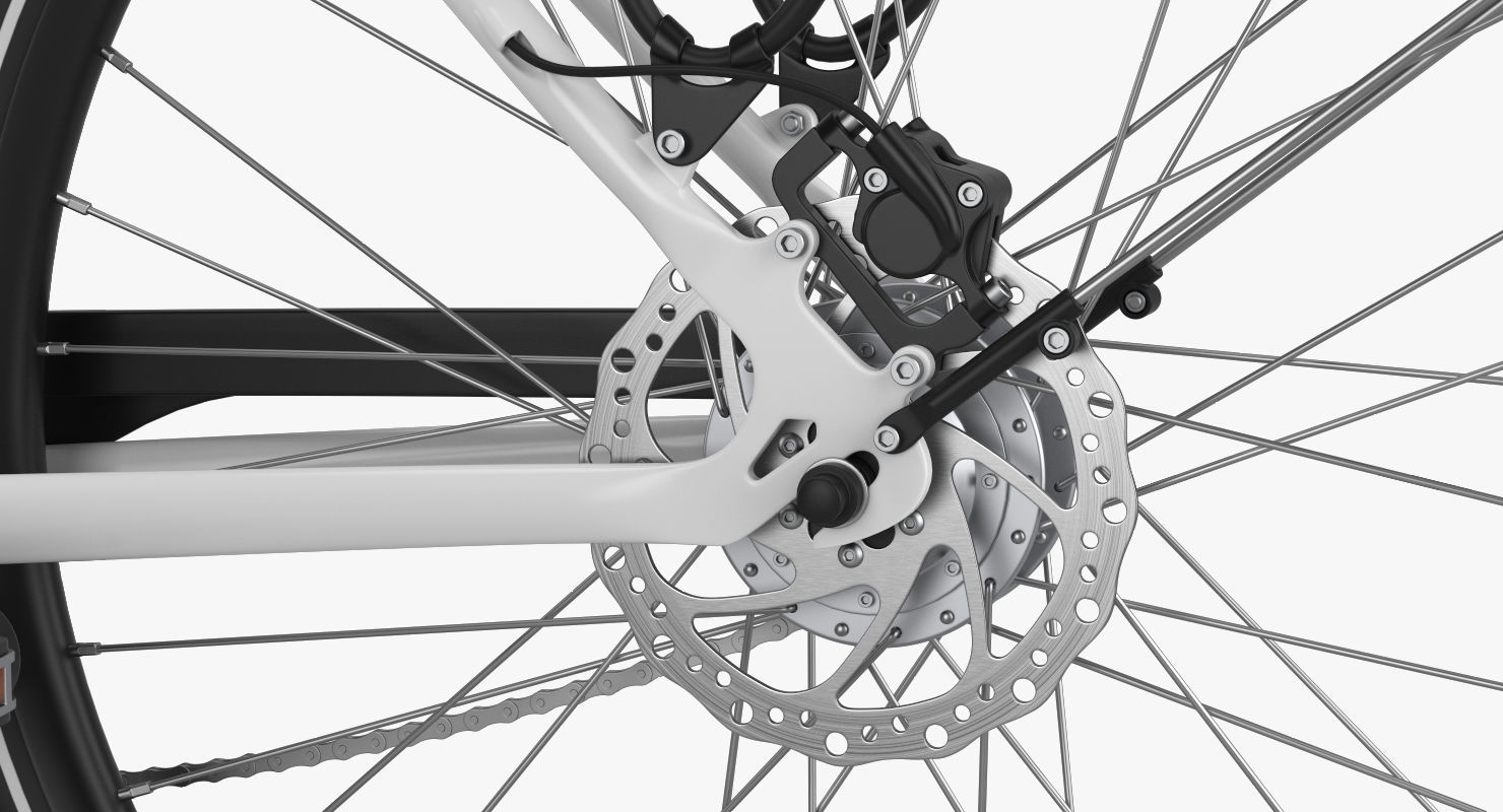 Electric bike 4 3D model_15