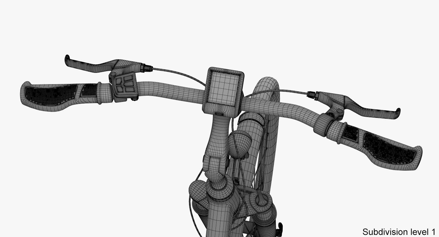 Electric bike 4 3D model_30
