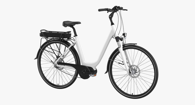 Electric bike 4 3D model