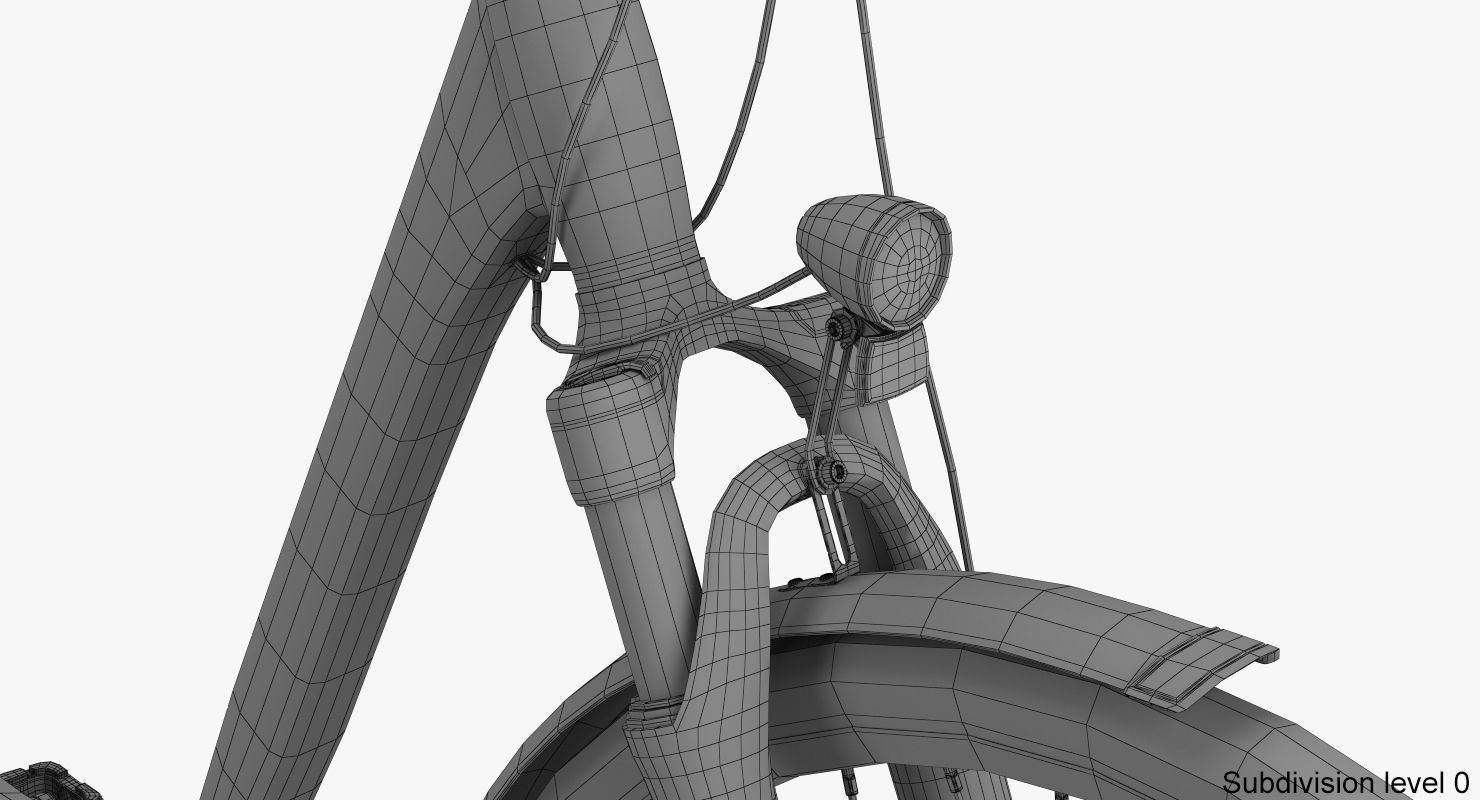 Electric bike 4 3D model_27