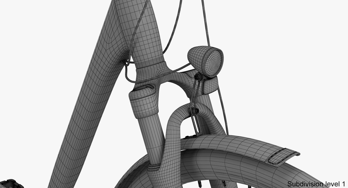 Electric bike 4 3D model_28