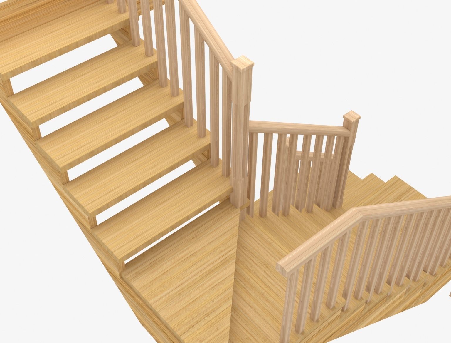 Stairs 3d model 3D model_17