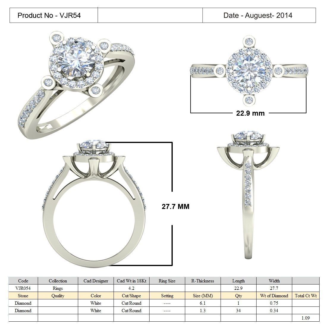 BULK-3DM-With Gems-RING 15 Files-12 3D print model_11