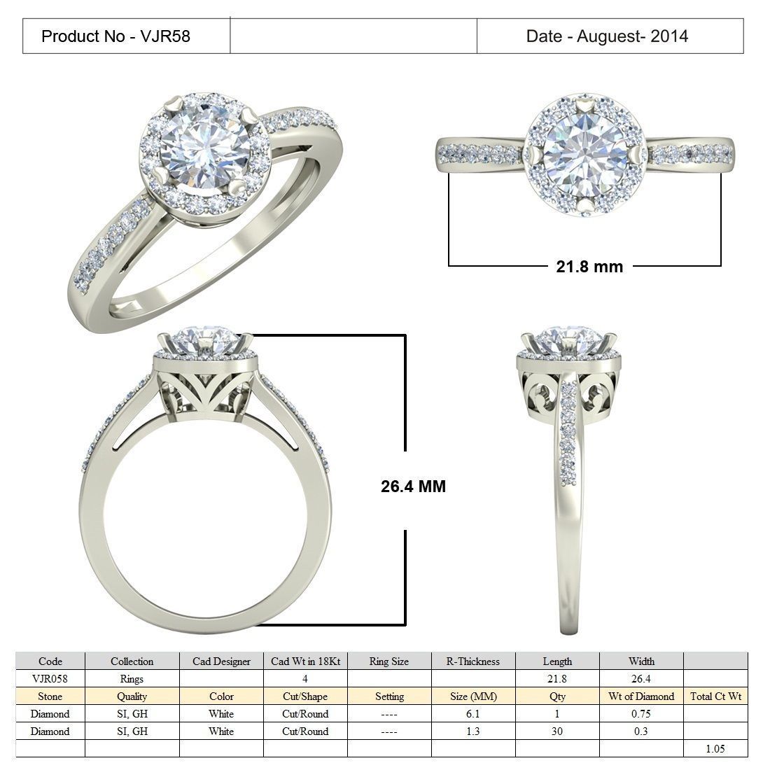 BULK-3DM-With Gems-RING 15 Files-11 3D print model_1