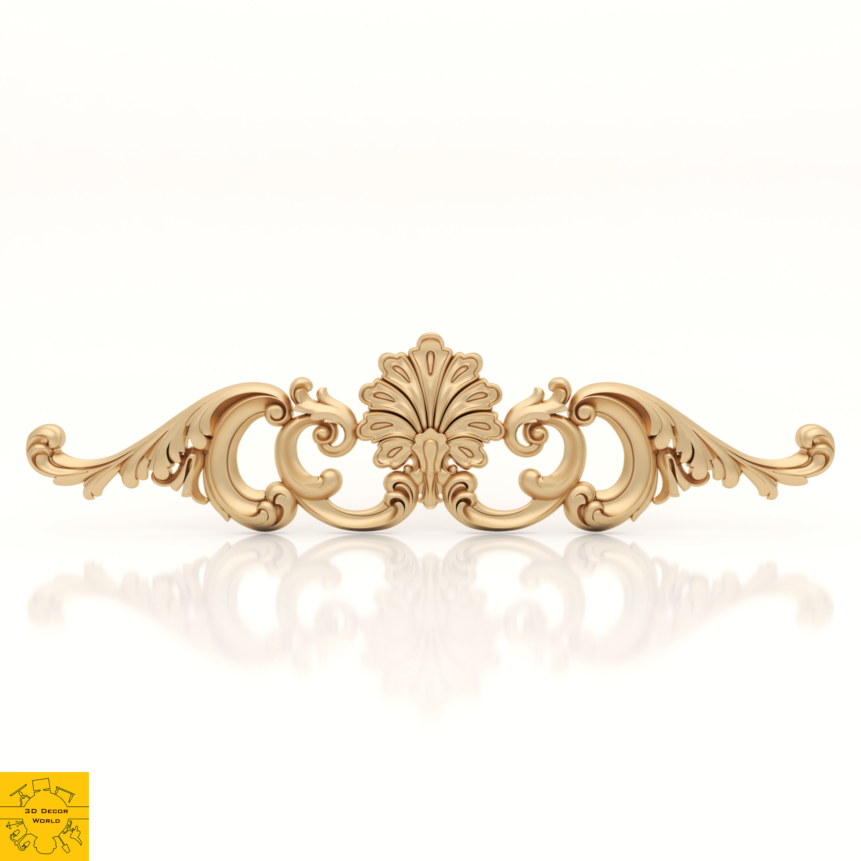 Decor 8 - For CNC and Interior 3D model_5