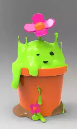 My monster in the pot