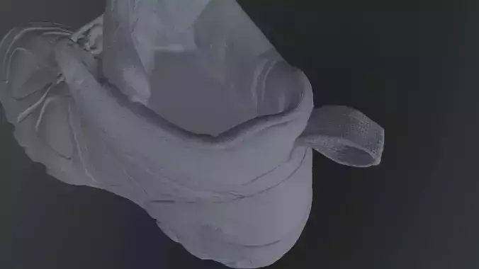 Military Boot for Desert Low-poly 3D model