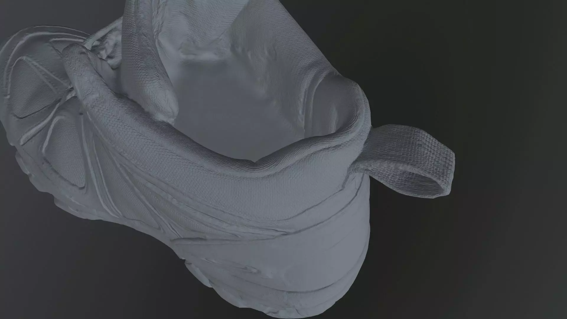 Military Boot for Desert Low-poly 3D model