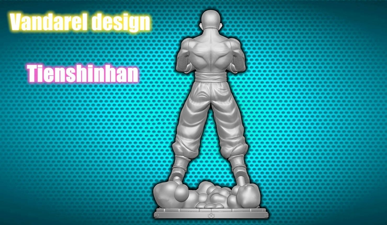 Tien Shinhan 3D Printing Miniature 3D print model 3D print model 3D print model_7