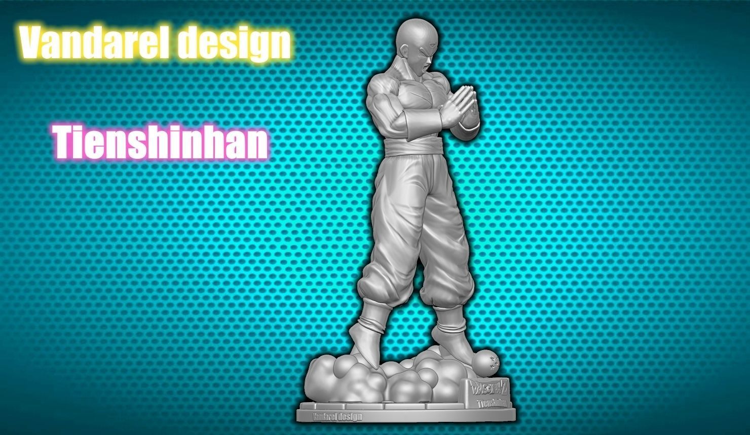 Tien Shinhan 3D Printing Miniature 3D print model 3D print model 3D print model_5