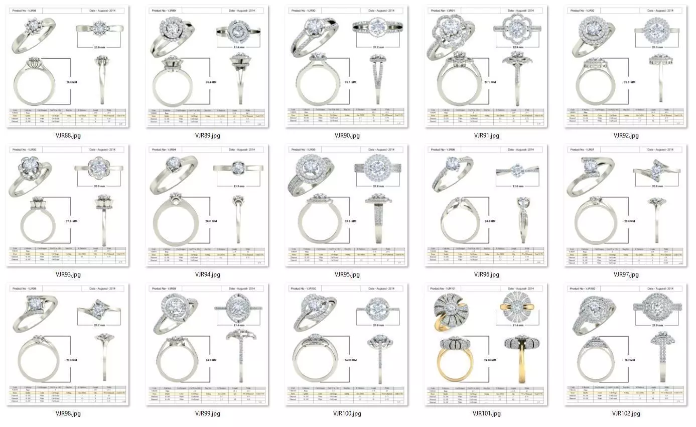 BULK-3DM-With Gems-RING 15 Files-19 3D print model_0