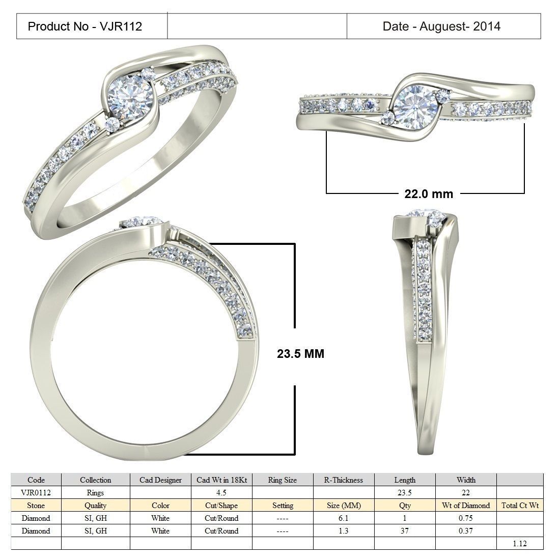 BULK-3DM-With Gems-RING 15 Files-15 3D print model_11