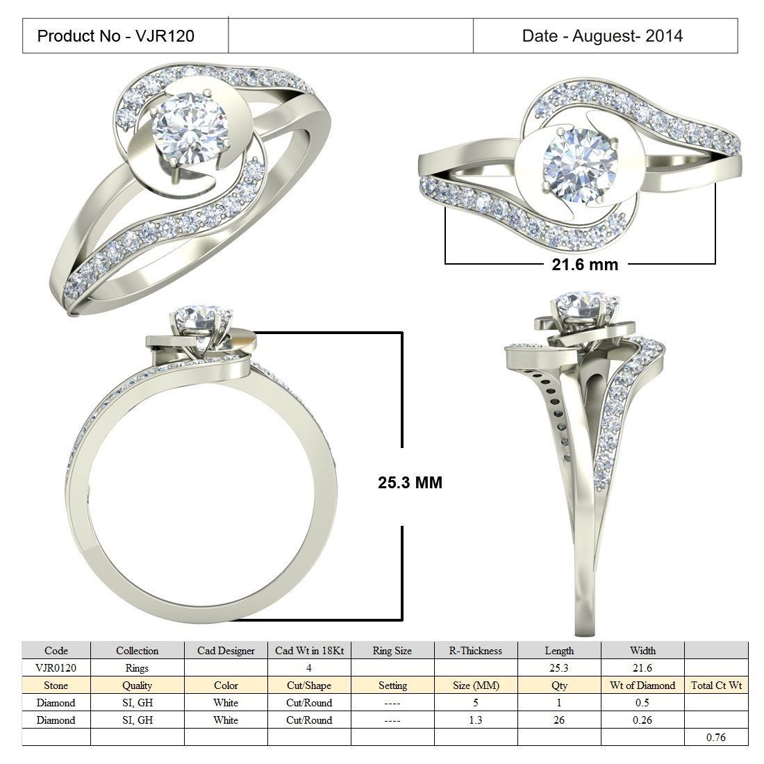 BULK-3DM-With Gems-RING 15 Files-15 3D print model_4