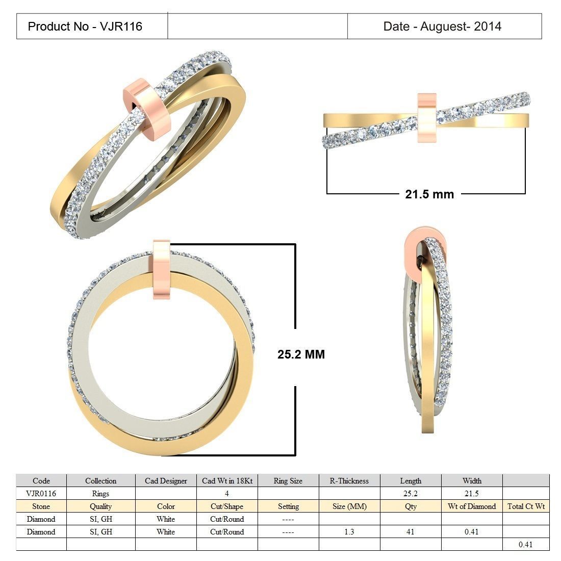 BULK-3DM-With Gems-RING 15 Files-15 3D print model_12