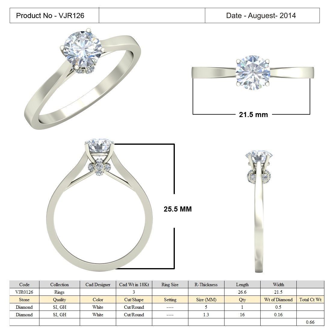 BULK-3DM-With Gems-RING 15 Files-4 3D print model_5