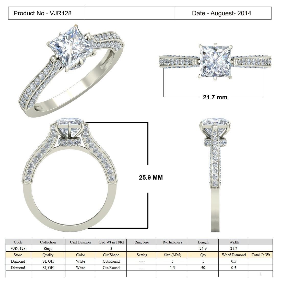 BULK-3DM-With Gems-RING 15 Files-4 3D print model_13